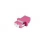 Adaptador de fibra óptica LANBERG MM LC/UPC Duplex OM4
