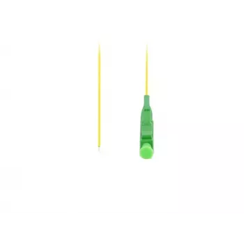 Pigtail de fibra óptica LANBERG SM LC/APC 9/125 G.657.A1 2 m amarillo