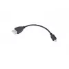 Cable USB 2.0 LANBERG OEM-0006 — USB A a Micro-USB B, 0,15 m, negro