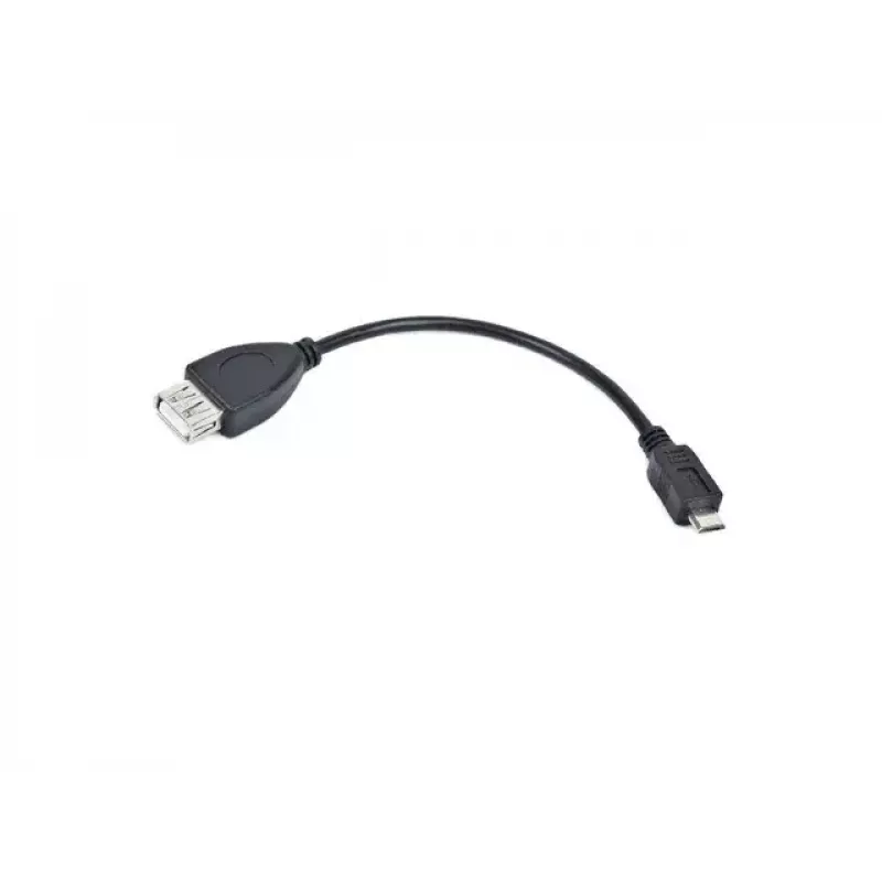 Cable USB 2.0 LANBERG OEM-0006 — USB A a Micro-USB B, 0,15 m, negro