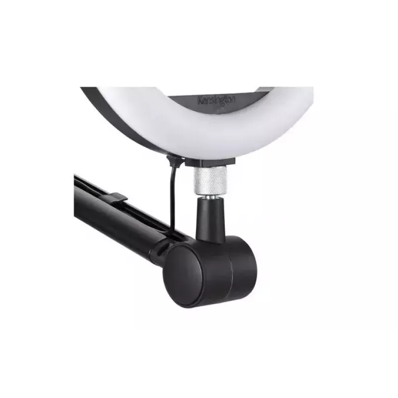 Pie de micrófono de jirafa Kensington A1020 soporte de mesa negro