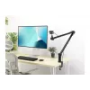 Pie de micrófono de jirafa Kensington A1020 soporte de mesa negro