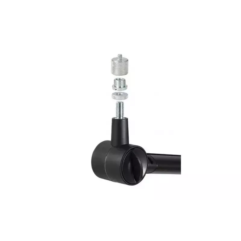 Pie de micrófono de jirafa Kensington A1020 soporte de mesa negro