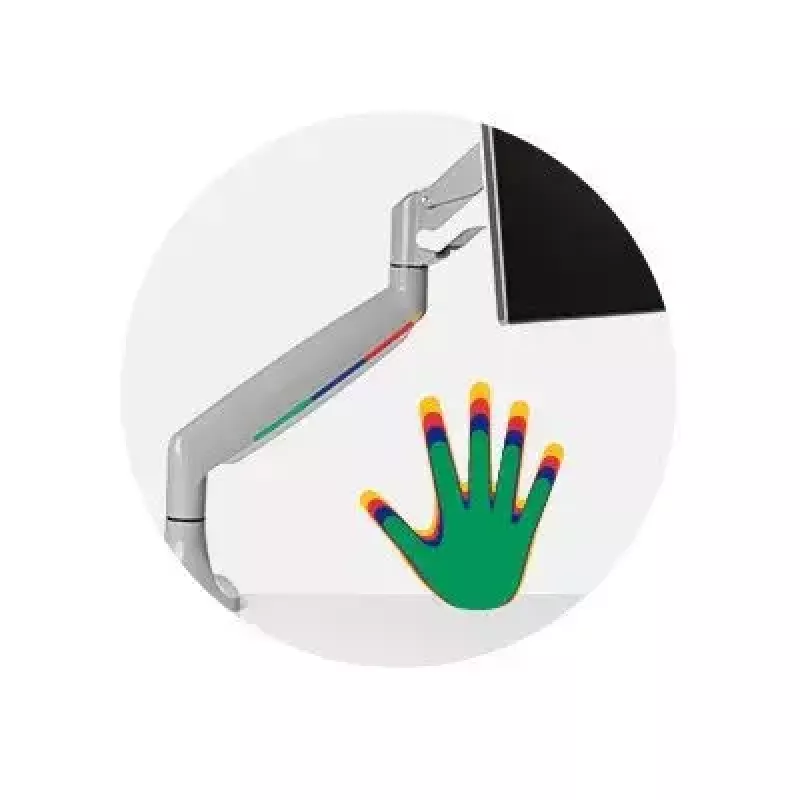 Brazo para monitor Kensington One-Touch altura ajustable K55470EU