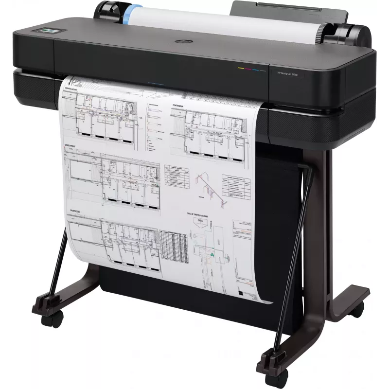 Impresora HP Designjet T630 24 pulgadas 2025 Edition, impresión de inyección térmica, 2400 x 1200 DPI, HP-GL/2, JPEG, HP-RTL, CALS G4, URF, negro, cian, magenta, amarillo, 2400 x 1200 DPI, 76 páginas por hora
