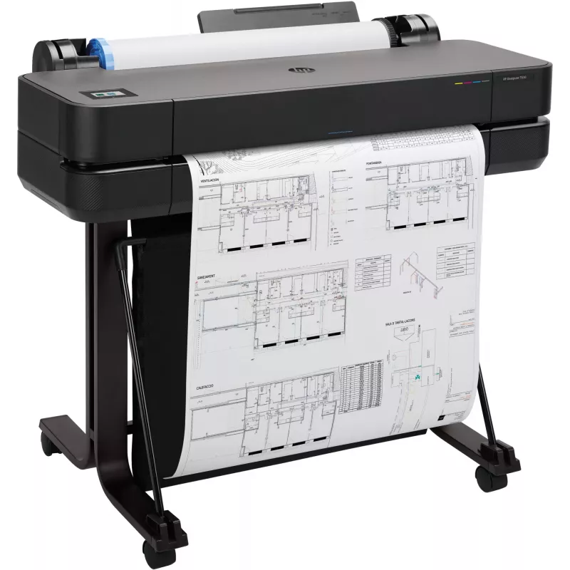 Impresora HP Designjet T630 24 pulgadas 2025 Edition, impresión de inyección térmica, 2400 x 1200 DPI, HP-GL/2, JPEG, HP-RTL, CALS G4, URF, negro, cian, magenta, amarillo, 2400 x 1200 DPI, 76 páginas por hora
