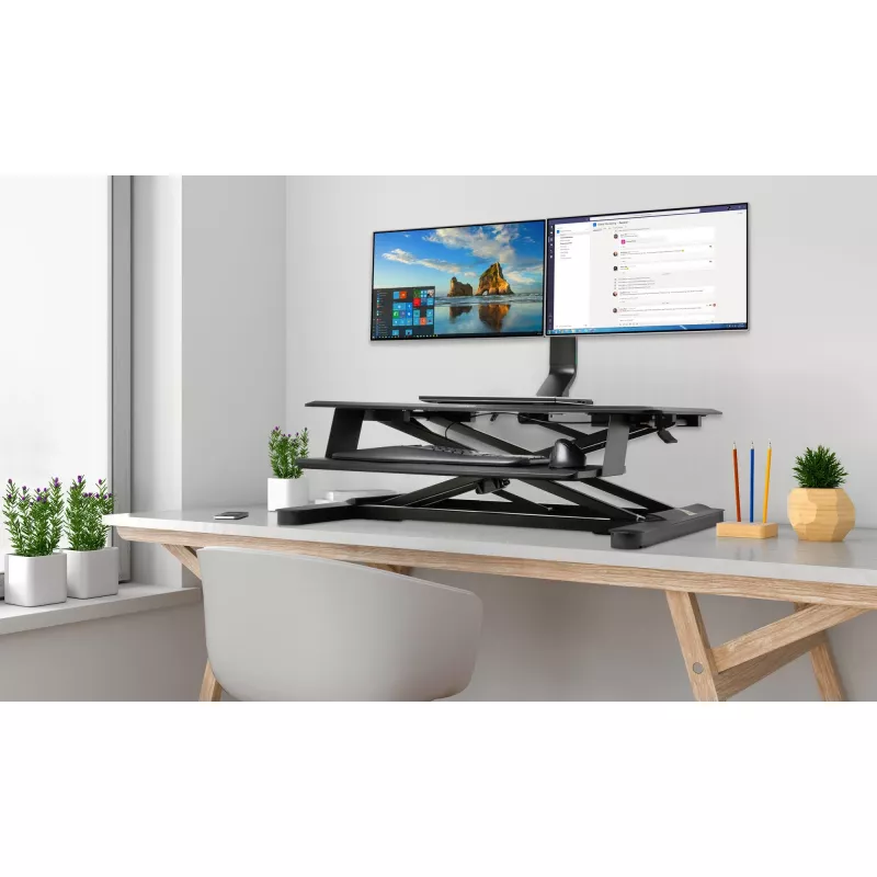 Kensington SmartFit brazo doble para monitor de espacio reducido