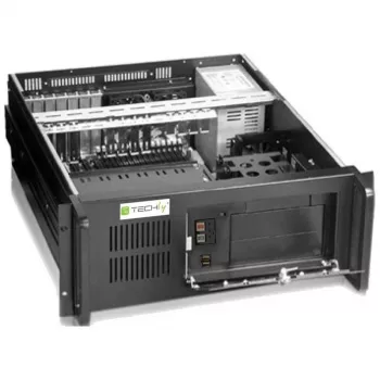 Techly Industrial 4U Rackmount Chasis de ordenador I-CASE MP-P4HX-BLK2