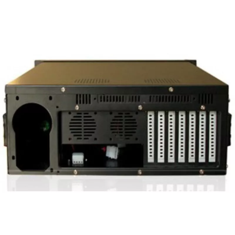 Techly Industrial 4U Rackmount Chasis de ordenador I-CASE MP-P4HX-BLK2