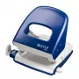 Perforadora Leitz NeXXt 5008, 2 taladros 30 hojas, 30 hojas, azul, blanco, 8 cm, 3 mm, A4, A5, A6, Folio, US-Quart, 107 mm