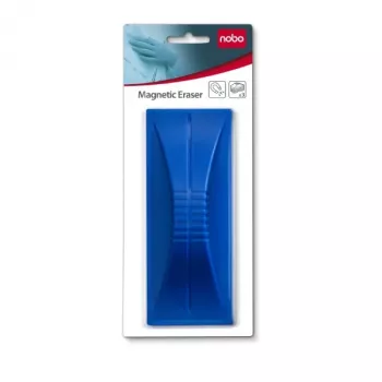 Borrador magnético para pizarra Nobo, azul, 1 ud.