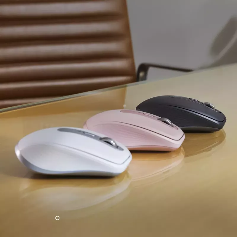 Ratón Logitech MX 3S Rosa USB Óptico
