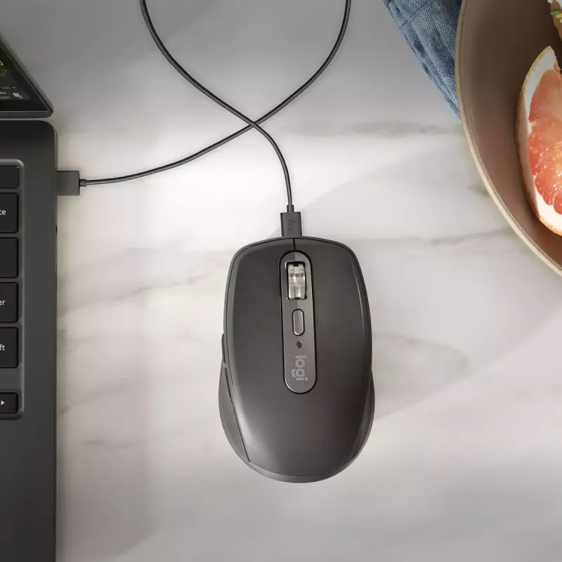 Ratón Logitech MX 3S Rosa USB Óptico