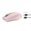 Ratón Logitech MX 3S Rosa USB Óptico