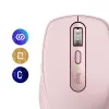 Ratón Logitech MX 3S Rosa USB Óptico