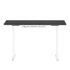 Mesa regulable en altura up up B-57051PT/W-IA-ED22-60M — tablero blanco, patas negras, regulable en altura