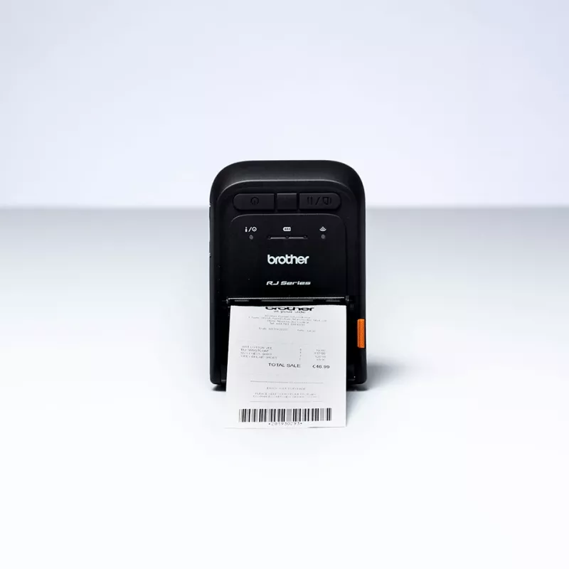 Brother RJ-2035B impresora POS 203 x 203 DPI con cable e inalámbrica impresora térmica impresora móvil
