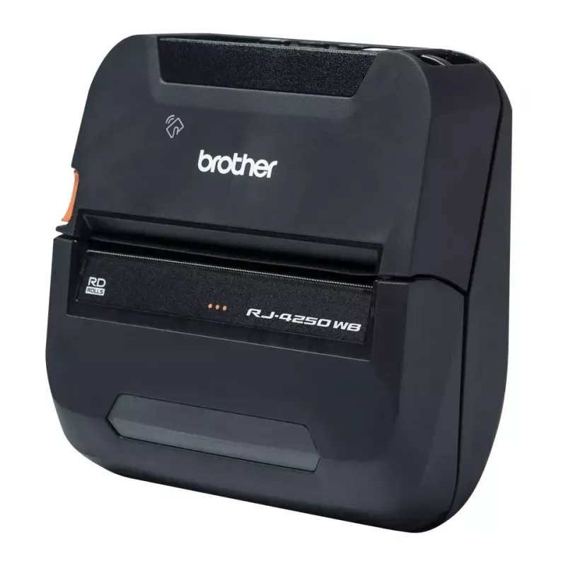 Brother RJ-4250WB impresora de etiquetas 203 x 203 DPI 127 mm/s con cable e inalámbrica Wi-Fi Bluetooth