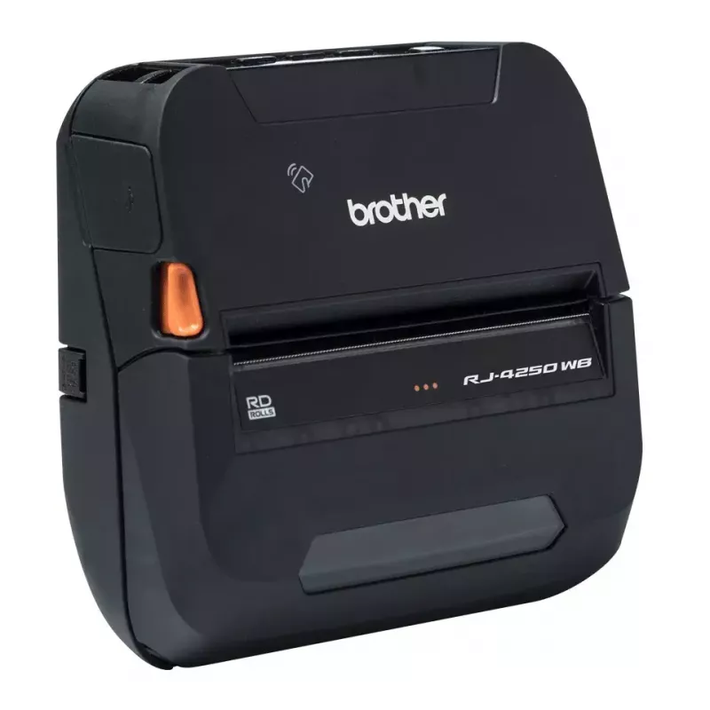 Brother RJ-4250WB impresora de etiquetas 203 x 203 DPI 127 mm/s con cable e inalámbrica Wi-Fi Bluetooth