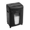 Rexel Mercury REM820 destructora de papel, corte en micropartículas 2 x 15 mm, P-5, 9 hojas, 21 l, cesta de 220 hojas, 22,5 cm, 58 dB, negra