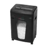 Rexel Mercury REM820 destructora de papel, corte en micropartículas 2 x 15 mm, P-5, 9 hojas, 21 l, cesta de 220 hojas, 22,5 cm, 58 dB, negra