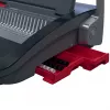 GBC CombBind CB20 encuadernadora de peine de plástico, negro/plata/rojo
