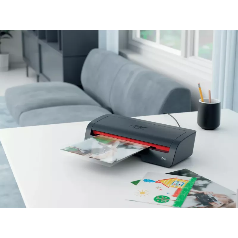 Plastificadora GBC 240 Home Office A4, 24 cm, plastificadora en caliente, 2 min., 400 mm/min, 0,5 mm, A4