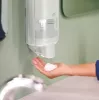 Dispensador de jabón y desinfectante Tork S4, blanco – dispensador de líquido de pared, modelo 564500