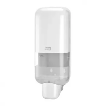 Dispensador de jabón y desinfectante Tork S4, blanco – dispensador de líquido de pared, modelo 564500