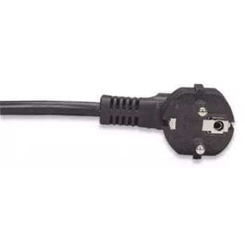 Techly I-CASE M10-4D Unidad de distribución de corriente (PDU) 4 salidas AC 1U negro, plata