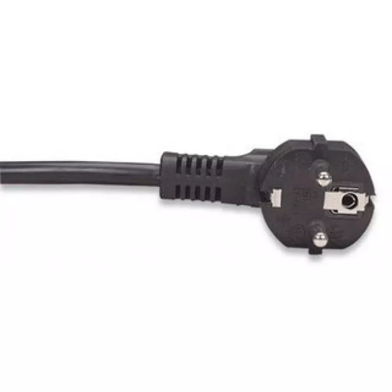 Techly I-CASE M10-4D Unidad de distribución de corriente (PDU) 4 salidas AC 1U negro, plata
