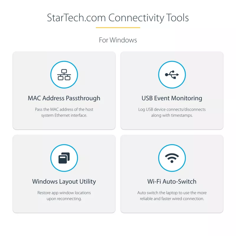 StarTech.com Docking station USB-C, doble 4K 60Hz HDMI, compatible con Macbook Pro (M1/M2/M3/M4) y Windows, hub USB-A/USB-C 10Gbps, 100W Power Delivery, GbE, SD, cable de 56cm
