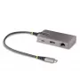 StarTech.com Adaptador multipuerto USB-C – HDMI 4K 60Hz – HDR – Hub USB 3.0 de 2 puertos y 5Gbps – Power Delivery Pass-Through de 100W – GbE – Works with Chromebook certificado – Windows/macOS