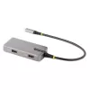 StarTech.com Adaptador multipuerto USB-C – HDMI 4K 60Hz – HDR – Hub USB 3.0 de 2 puertos y 5Gbps – Power Delivery Pass-Through de 100W – GbE – Works with Chromebook certificado – Windows/macOS