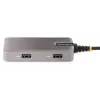 StarTech.com Adaptador multipuerto USB-C – HDMI 4K 60Hz – HDR – Hub USB 3.0 de 2 puertos y 5Gbps – Power Delivery Pass-Through de 100W – GbE – Works with Chromebook certificado – Windows/macOS