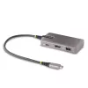 StarTech.com Adaptador multipuerto USB-C - 4K 60Hz HDMI con HDR - hub USB de 3 puertos - 100W Power Delivery Pass-Through - certificado Works With Chromebook - Windows/macOS/iPadOS/Android™
