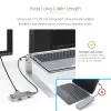 StarTech.com Adaptador multipuerto USB-C - 4K 60Hz HDMI con HDR - hub USB de 3 puertos - 100W Power Delivery Pass-Through - certificado Works With Chromebook - Windows/macOS/iPadOS/Android™