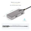 StarTech.com Adaptador multipuerto USB-C - 4K 60Hz HDMI con HDR - hub USB de 3 puertos - 100W Power Delivery Pass-Through - certificado Works With Chromebook - Windows/macOS/iPadOS/Android™