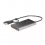 StarTech.com Adaptador USB-C a doble HDMI – USB-C o A a 2x HDMI – 4K 60Hz – 100W Power Delivery Pass-Through – cable integrado de 30 cm (1ft) – convertidor USB a HDMI multi-monitor para portátil – TAA