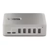 StarTech.com Hub USB-C de 10 puertos - 8x USB-A/2x USB-C - Self-Powered con fuente de alimentación de 65W - USB 3.1 10Gbps - hub USB para sobremesa/portátil con cable de bloqueo de 3ft certificado USB-IF, hub USB C