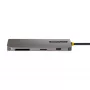 StarTech.com Adaptador multipuerto USB-C – vídeo 4K 60Hz HDMI, hub USB-A de 3 puertos 5Gbit/s, 100W USB Power Delivery Pass-Through/GbE/SD/MicroSD, cable de 30cm, docking station portátil para portátil