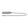 StarTech.com Adaptador multipuerto USB-C triple monitor, doble 4K 60Hz + 4K 30Hz HDMI y DisplayPort, hub USB de 3 puertos 10Gbps, 100W PD Pass-Through, GbE, travel dock, Windows y ChromeOS