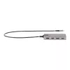 StarTech.com Adaptador multipuerto USB-C triple monitor, doble 4K 60Hz + 4K 30Hz HDMI y DisplayPort, hub USB de 3 puertos 10Gbps, 100W PD Pass-Through, GbE, travel dock, Windows y ChromeOS