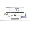 StarTech.com Adaptador multipuerto USB-C triple monitor, doble 4K 60Hz + 4K 30Hz HDMI y DisplayPort, hub USB de 3 puertos 10Gbps, 100W PD Pass-Through, GbE, travel dock, Windows y ChromeOS