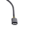 StarTech.com Adaptador multipuerto USB-C, vídeo doble HDMI, 4K 60Hz, hub USB-A de 2 puertos 5 Gbit/s, 100 W Power Delivery Pass-Through/GbE/SD/MicroSD, cable de 30 cm, travel dock, docking station para portátil