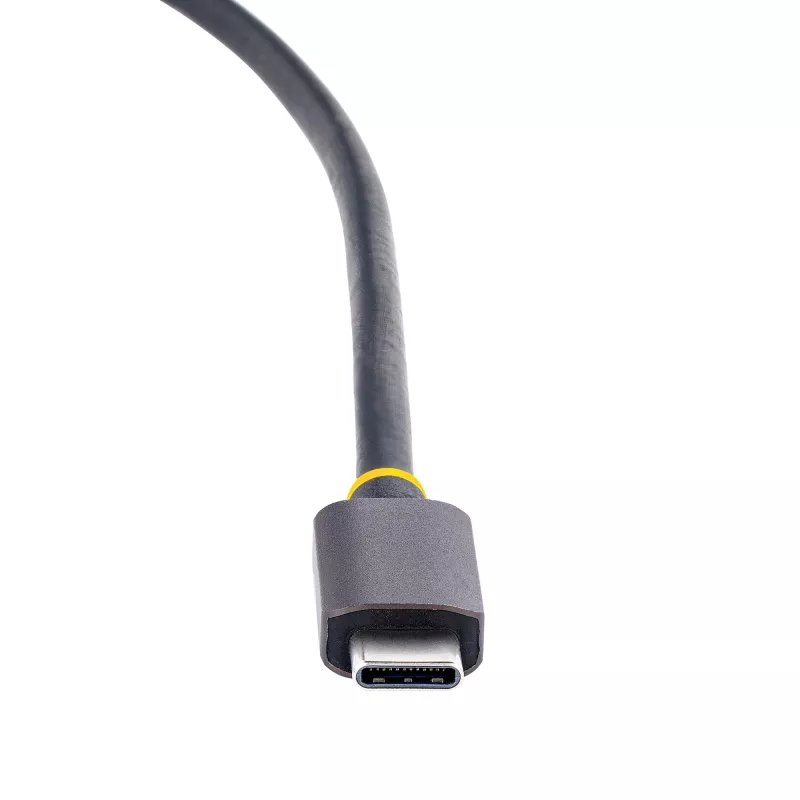 StarTech.com Adaptador multipuerto USB-C, vídeo doble HDMI, 4K 60Hz, hub USB-A de 2 puertos 5 Gbit/s, 100 W Power Delivery Pass-Through/GbE/SD/MicroSD, cable de 30 cm, travel dock, docking station para portátil