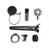Sandberg Streamer Kit de micrófono USB, micrófono de estudio, -27 dB, 30 - 16000 Hz, 24 bit, 96 kHz, unidireccional