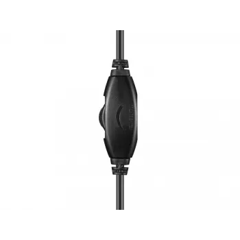 Sandberg Auricular MiniJack Chat, con cable, llamadas/música, 20 - 20000 Hz, 180 g, auricular, negro