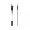 Sandberg Auricular MiniJack Chat, con cable, llamadas/música, 20 - 20000 Hz, 180 g, auricular, negro