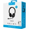 Sandberg Auricular MiniJack Chat, con cable, llamadas/música, 20 - 20000 Hz, 180 g, auricular, negro